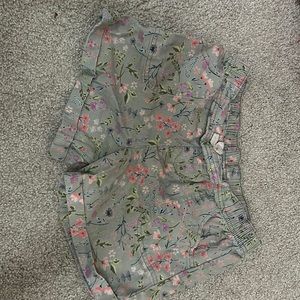 Floral Print Shorts